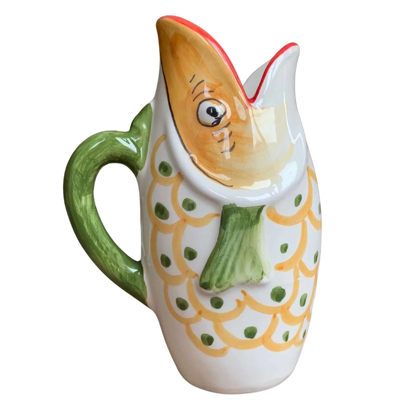 ARCUCCI FISH CARAFE 1 LITER - Green